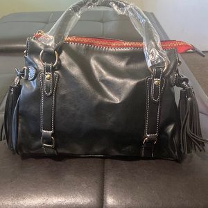 Faux leather purse New